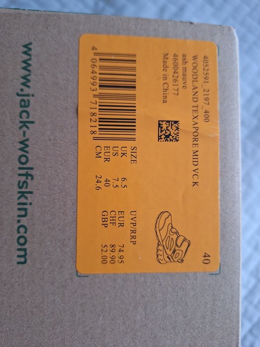 Nowe buty trekingowe Jack Wolfskin rozm. 40