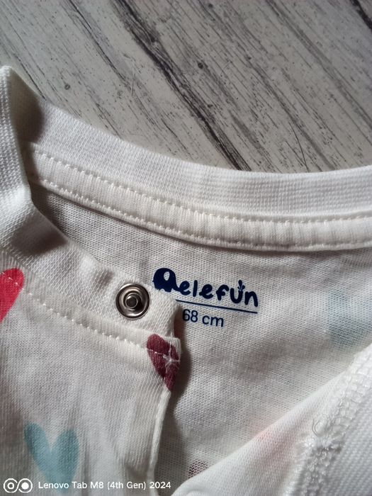 *Pajacyk niemowlęcy Elefun r.68 *