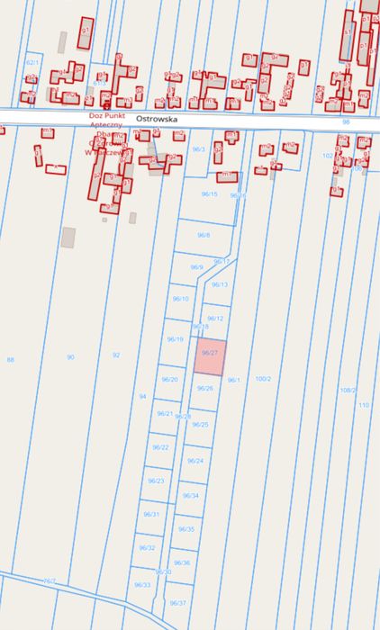 Działka budowlana z warunkami zabudowy 1080 m², 3km od Ostrowa Wlkp - Widok 5