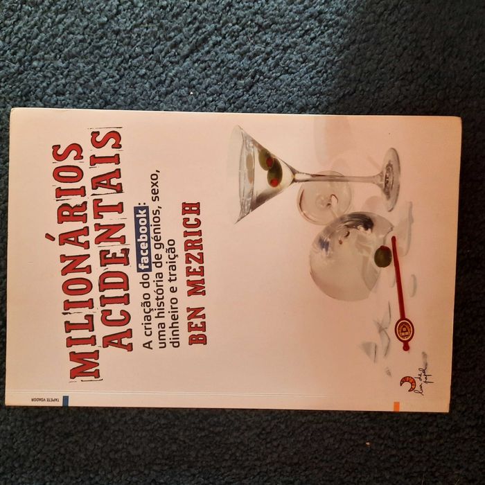 Livro "Milionários Acidentais" de Ben Mezrich