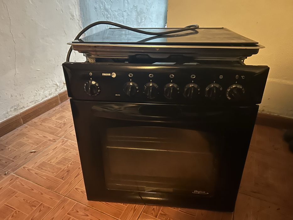 Fogao e forno usado