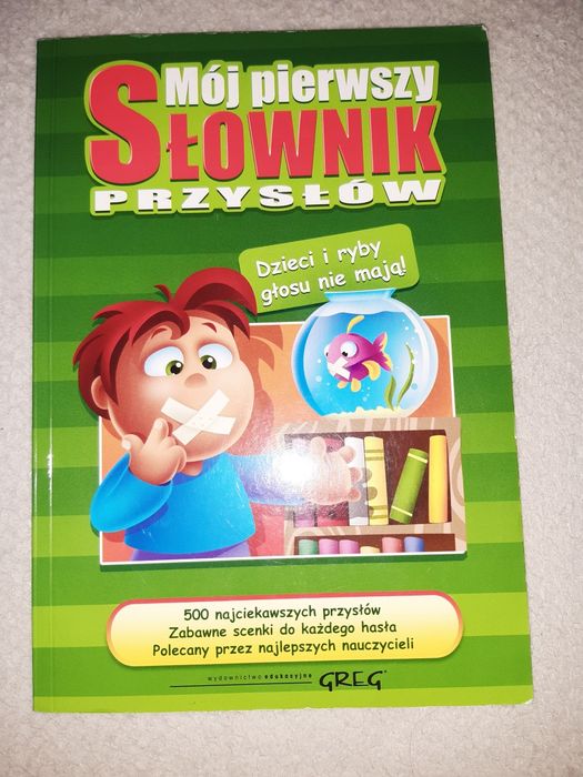 Książka "Mój pierwszy słownik przysłów "
