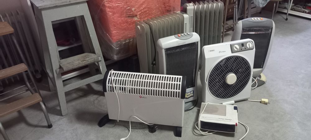Aquecedores a óleo e electricos