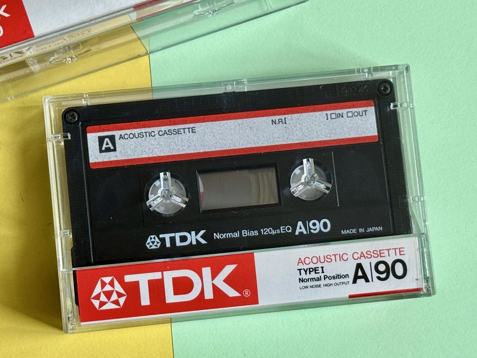 TDK A90 kaseta magnetofonowa - zestaw 5 sztuk
