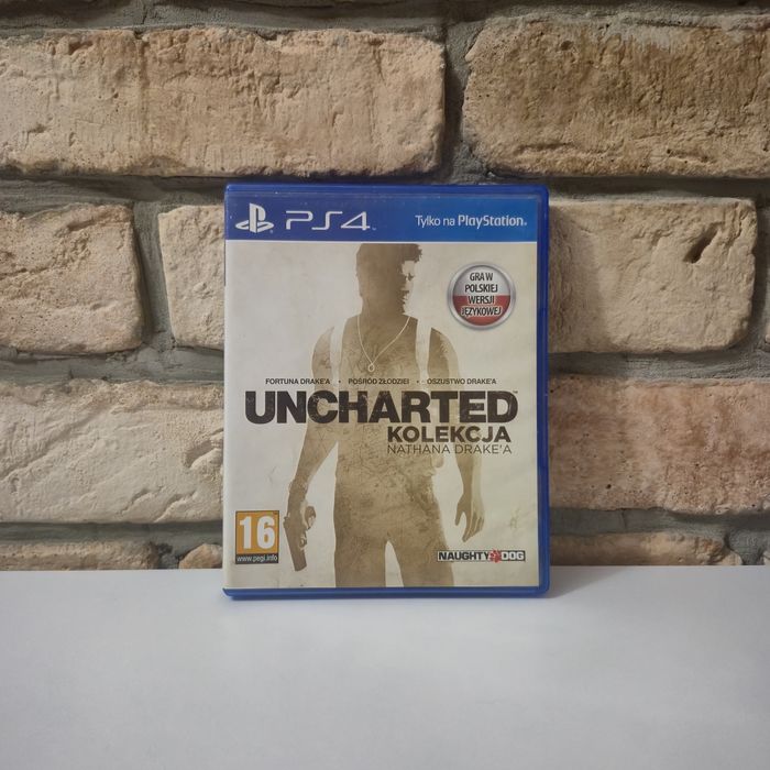 Uncharted kolekcja 3 gry na 1 cd ps4 i ps5 playstation