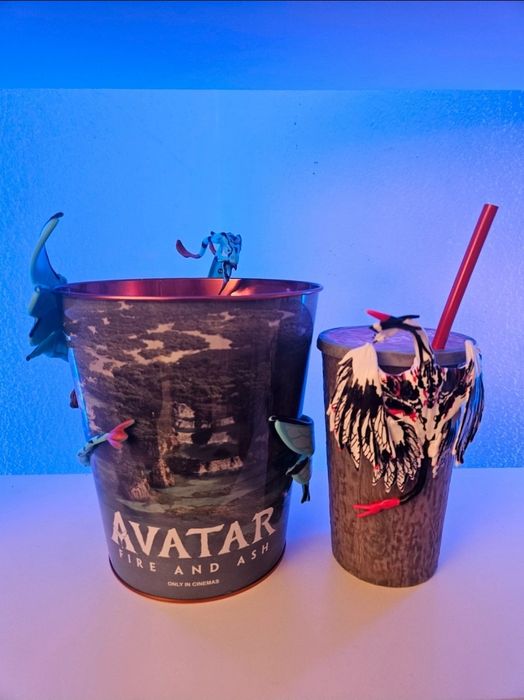 Pack Avatar Fire & Ash Balde Pipoca e Copo