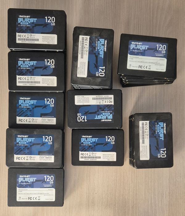 SSD диск Patriot Burst Elite 120GB (100шт)