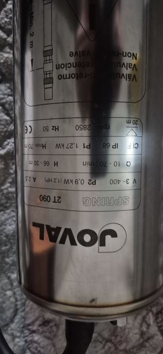 Bomba de água JOVAL