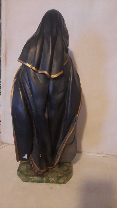 Santa Teresa de Avila em madeira do séc XIX