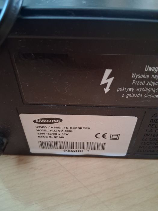 Magnetowid VHS Samsung