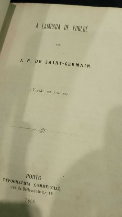 A Lampada de Pholoé 1868 J. P. de Saint-Germain