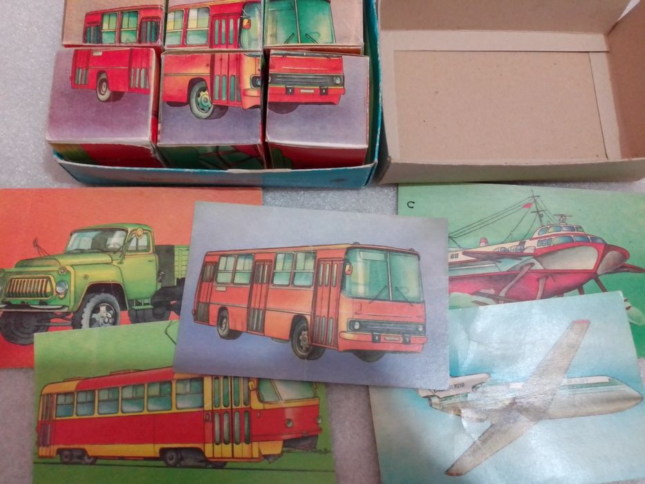 Кубики детские ссср.