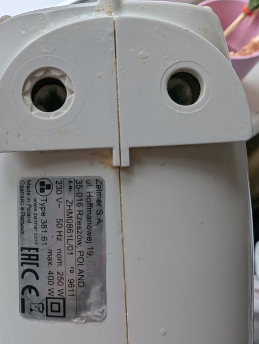 Mikser Zelmer Robi na czesci