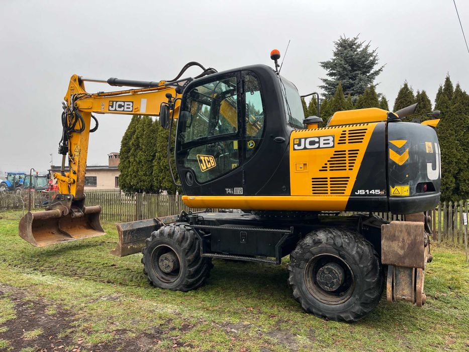 JCB JS145w, koparka kołowa