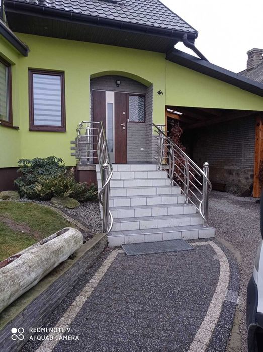 Balustrady ogrodzenia stal nierdzewna