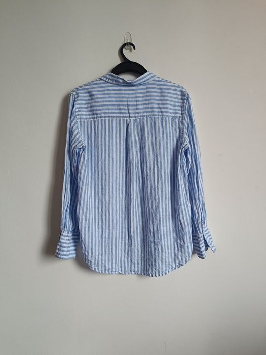 Koszula lniana 100% len Gina Tricot rozmiar 38