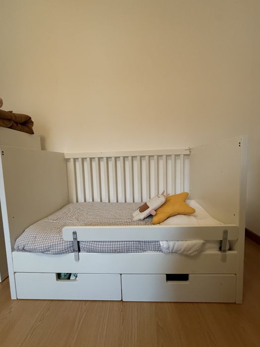 Cama grandes bébe com colchão incluido
