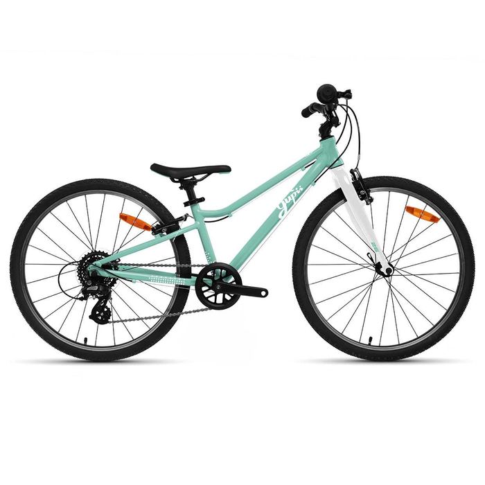 ULTRA LEKKI rowerek dziecięcy YUPII koła 24" MIĘTOWY 8,2 kg MIĘTA