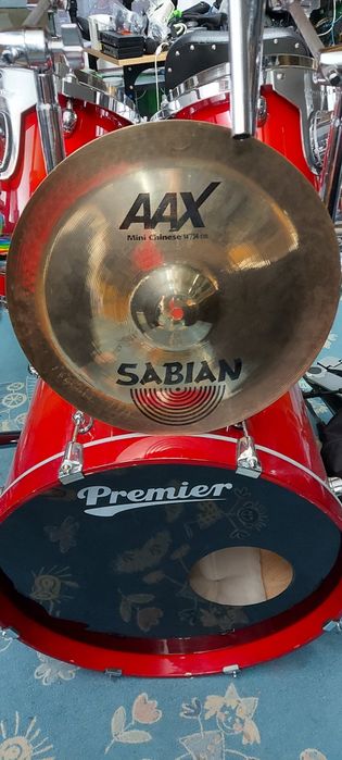 Talerz mini Chinese Sabian AAX 14" - świetna blaszka za grosze.