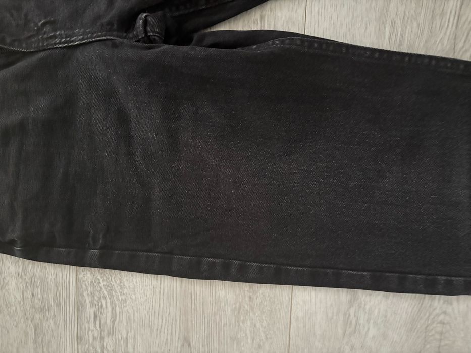 Jeansy czarne mom fit