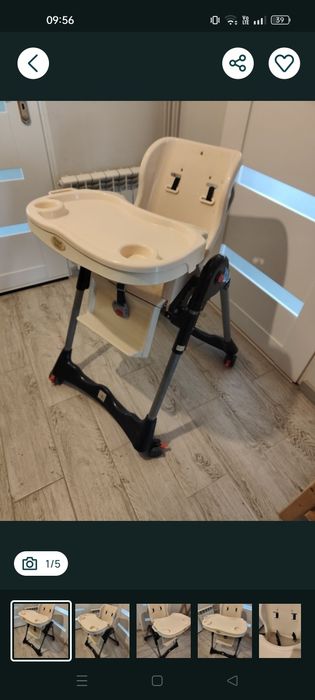 Krzesełko do karmienia dla dziecka