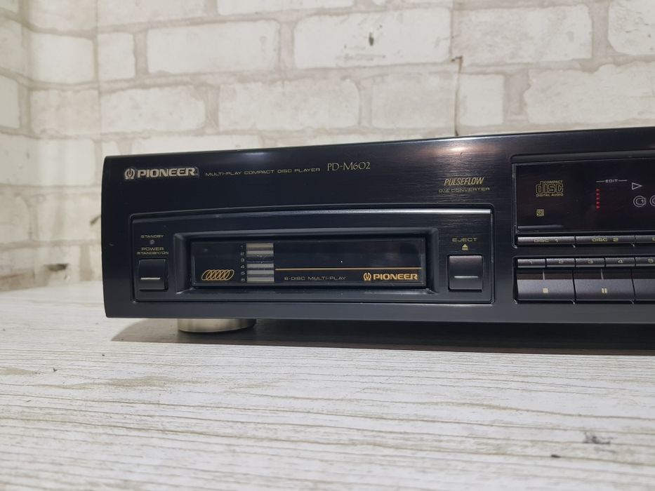 Hi-Fi Програвач CD дисків PIONEER PD-M602,   61-bit DLC.,  дисків, 102 дБ., б/у з Німеччини
