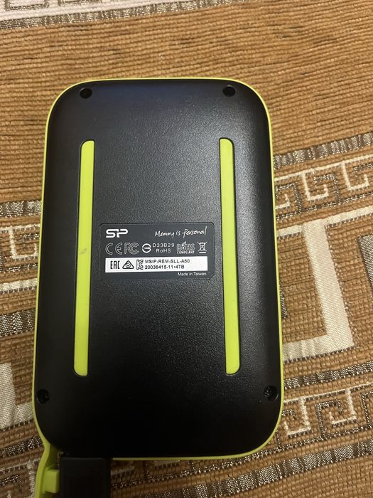 Зовнішній жорсткий диск Silicon Power 4TB ArmorA60IPX4 сумісний з Xbox