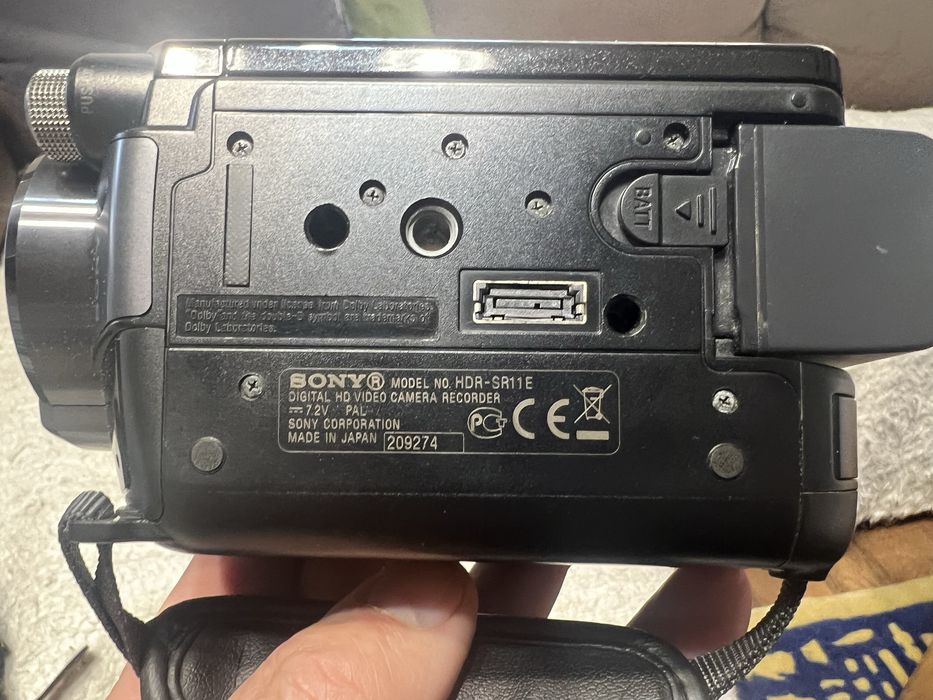 Відеокамера цифрова SONY  HDR-SR11 E, 10.2 мегапіксель