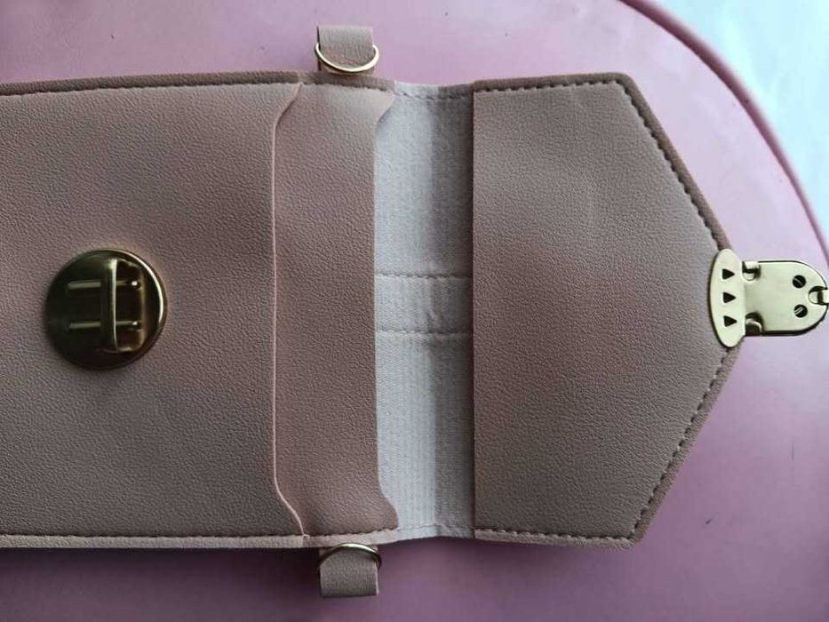 Bolsa para telemóvel rosa nude