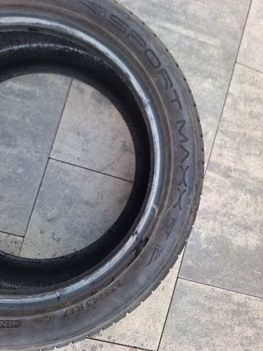 Opona letnia 225/45 R17Dunlop Sport Maxx RT 7,5mm