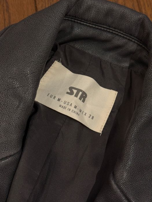 Шкіряний піджак STR
