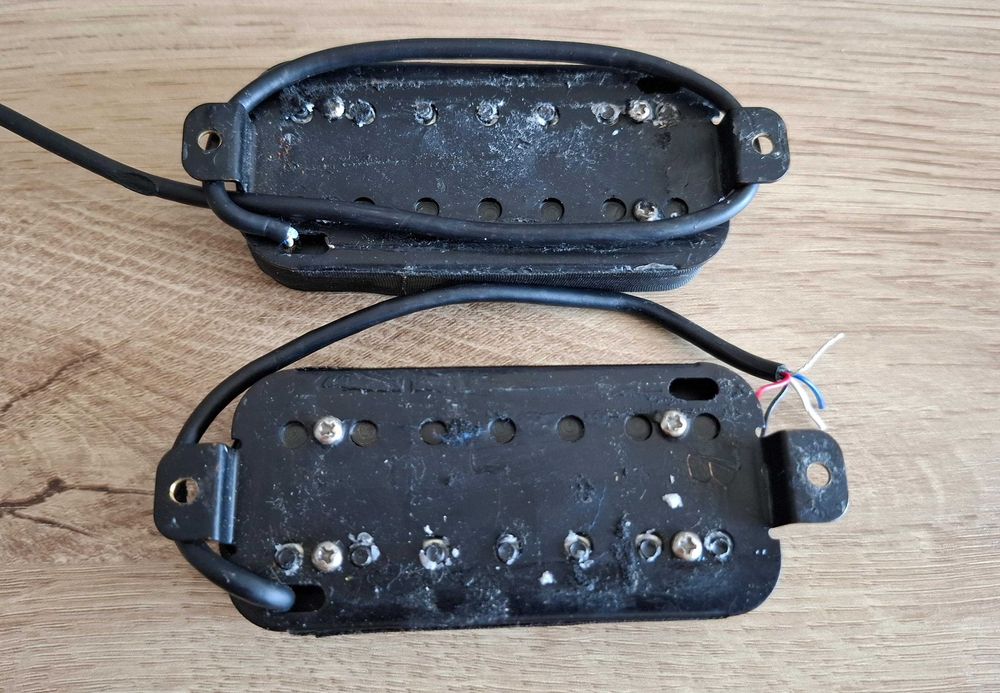 Set Pickups Humbucker Ibanez AH2-7 + AH1-7 RG7421 - Guitarra 7 Cordas