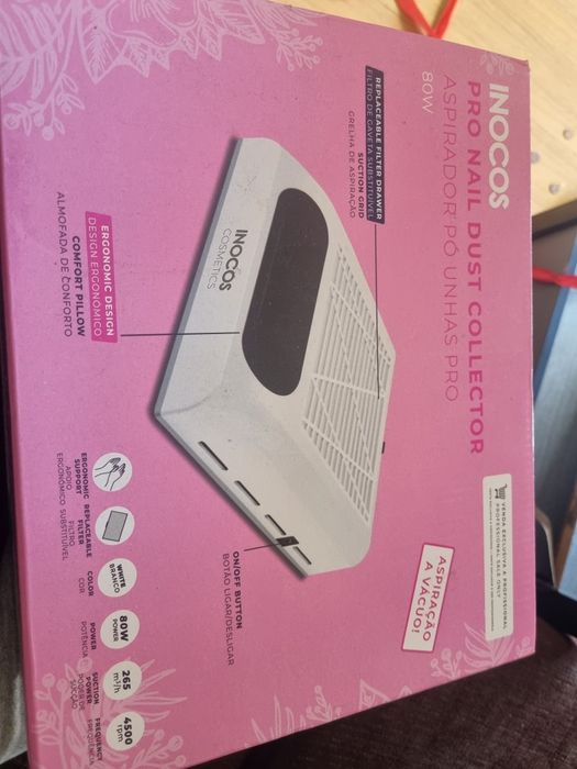 Aspirador pó para unhas INOCOS