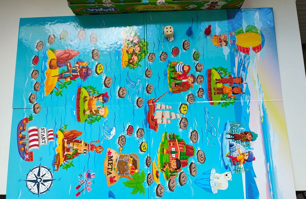 Kapitan Nauka - Droga - Duże puzzle i gra planszowa + gratis