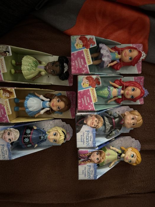 Mini figurka Jakks Pacific Disney Princess 7 cm TYLKO ZESTAW