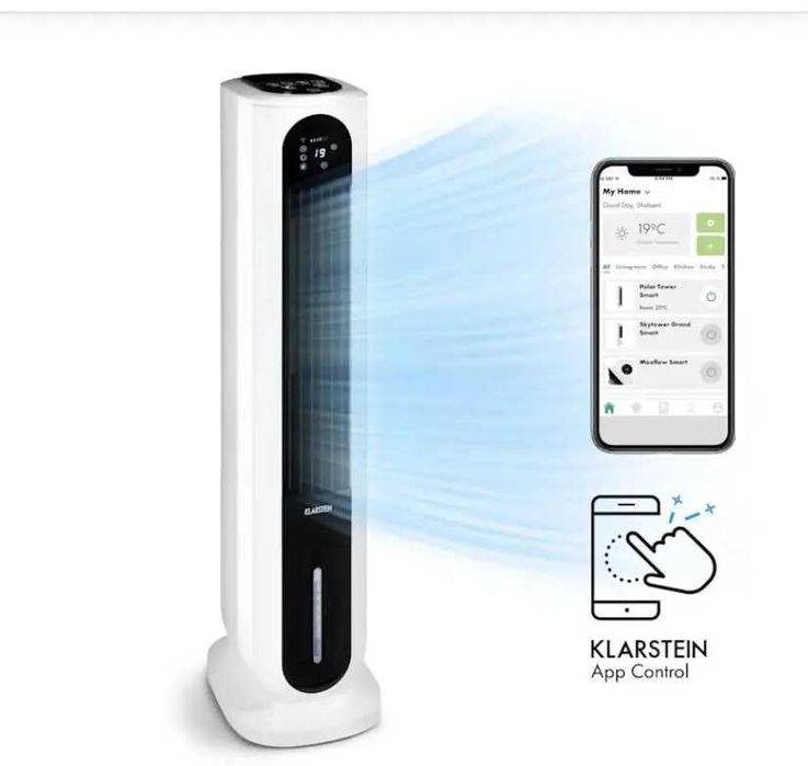 Охолоджувач повітря Klarstein Polar Tower Smart 4 -in-1 Wi-Fi