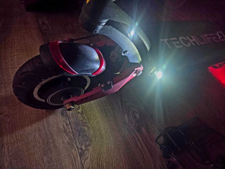 Solidna Hulajnoga elektryczna TECHLIFE K7 LITE duzy zasieg zamiana HIT