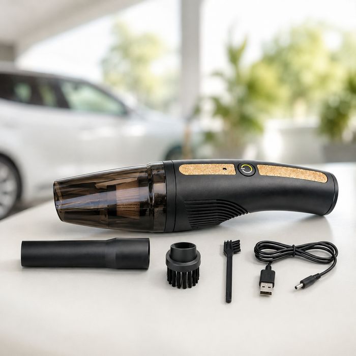 Оптом!!!Бездротовий ручний пилосос для автомобіля 60 Вт / Вакуумний пилосос Vacuum Cleaner HY05 2000mAh