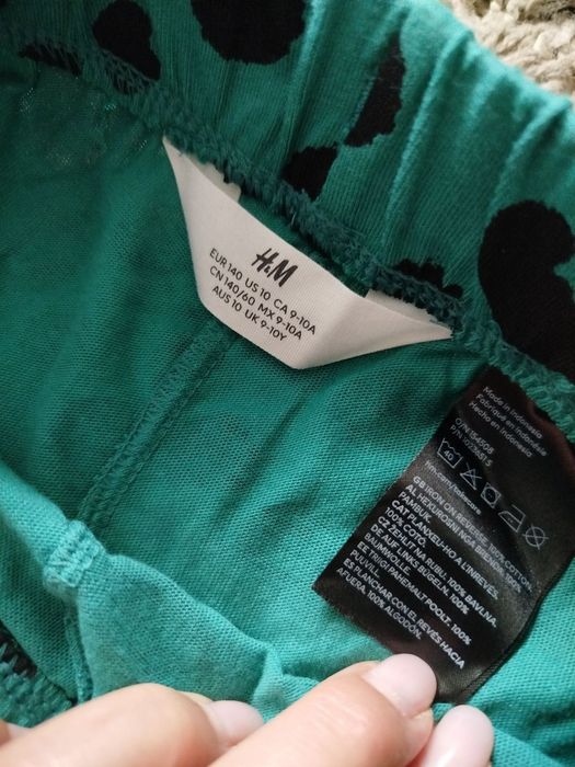 Spodenki chłopięce, rozm. 140, H&M, nowe