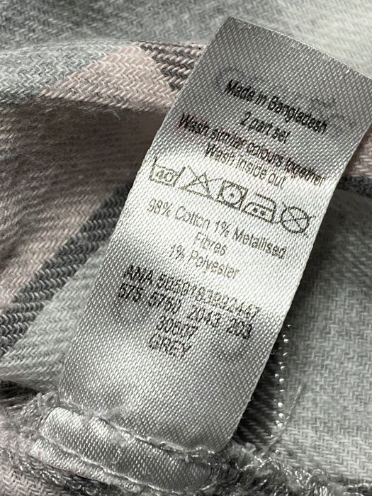 Піжама в клітинку дівчинці 9-10р. Комплект бавовна сорочка-штани