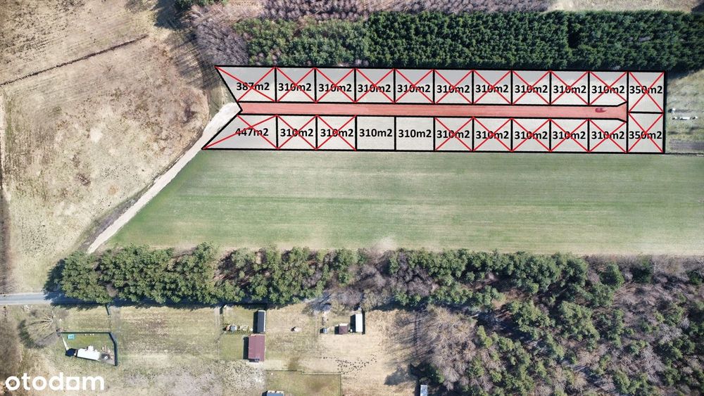 Działki Rogóźno w pobliżu jezior