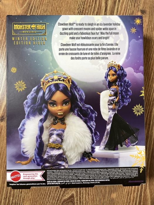 Monster High Howliday Clawdeen Wolf