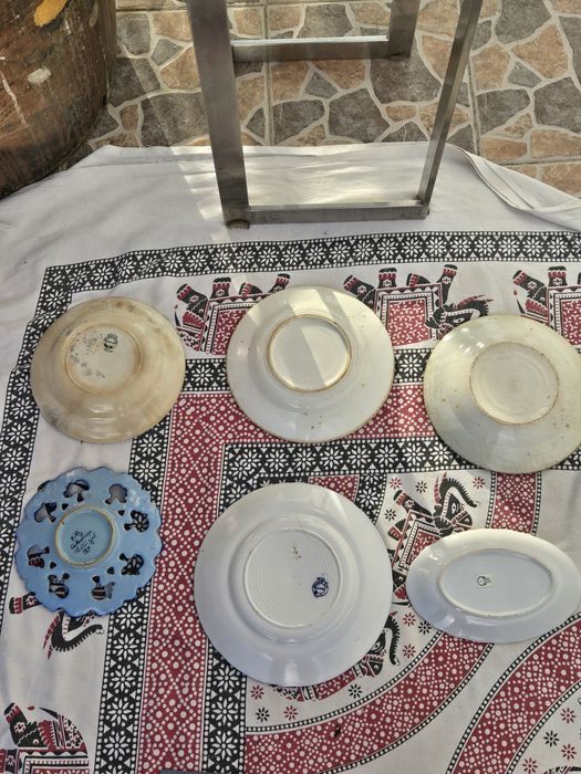 Conjunto pratos vintage