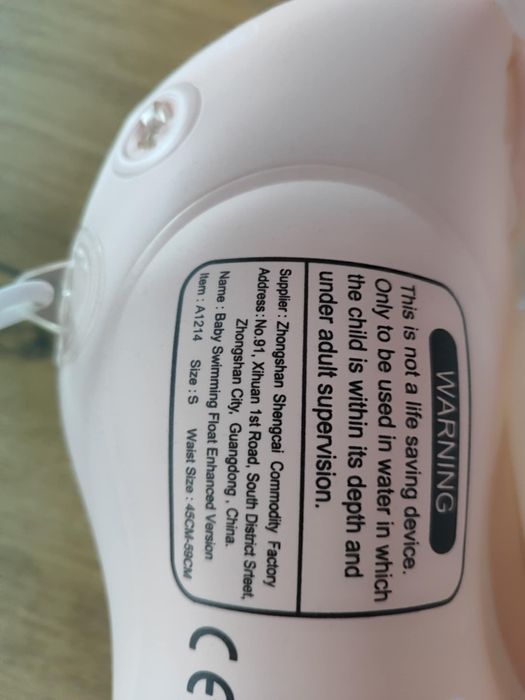 Ponton pływaczek dla niemowlaka