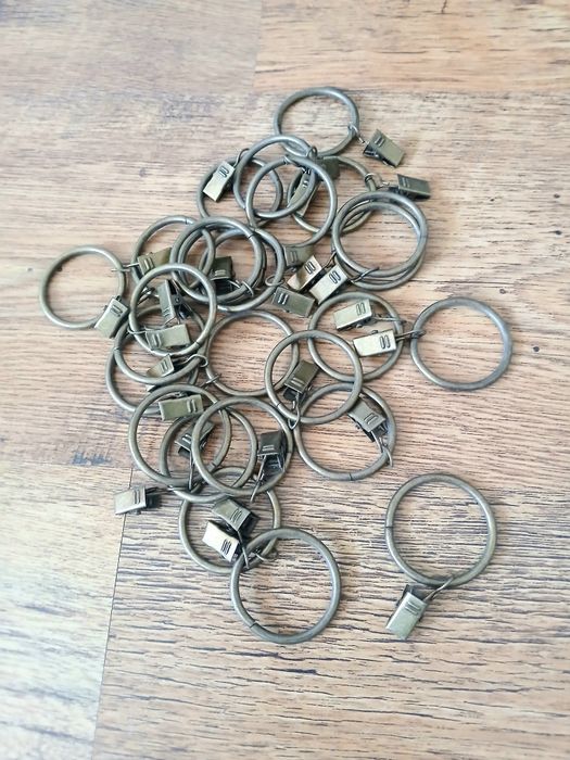 Żabki do firan zasłon 26 szt.