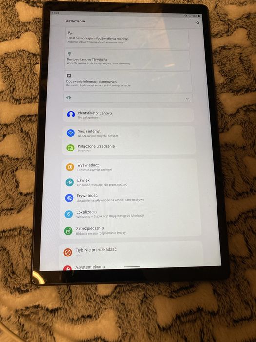 Tablet Lenovo TAB M10 FHD Plus
