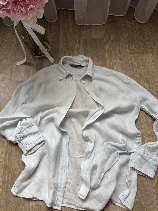 Сорочка льон Zara