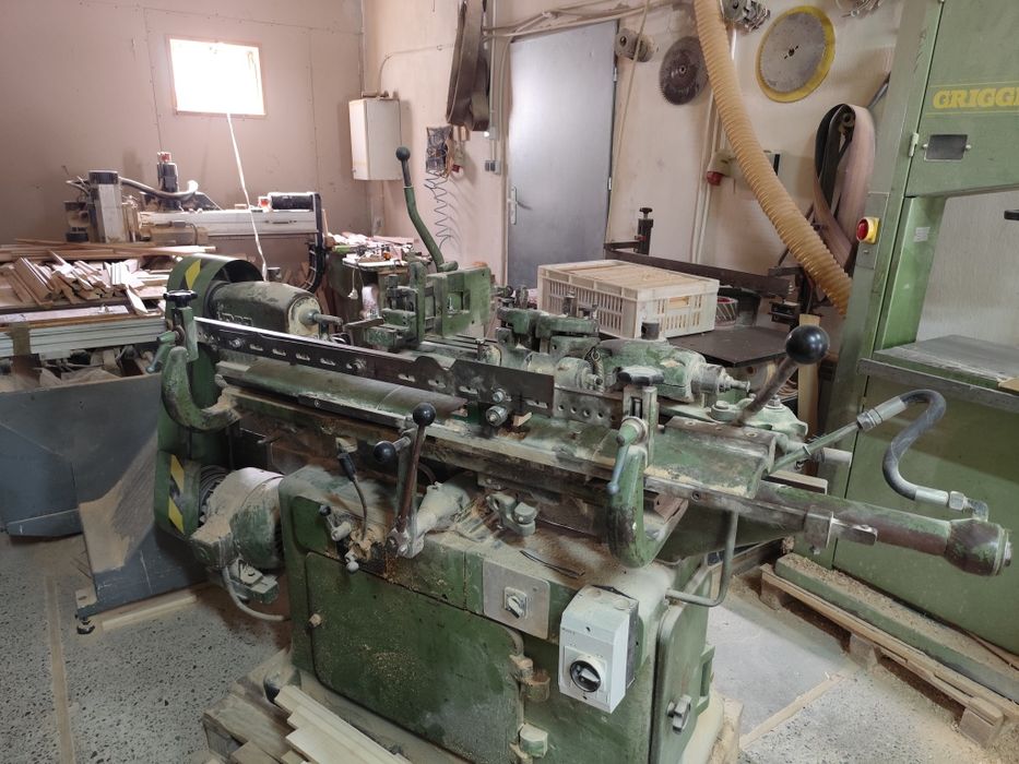 Piła formatowa do drewna Martn z podcinakiem szlifierka odciąg tokarka