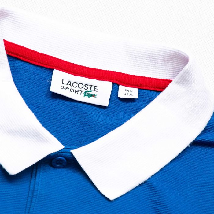 Lacoste big logo koszulka polo XL
