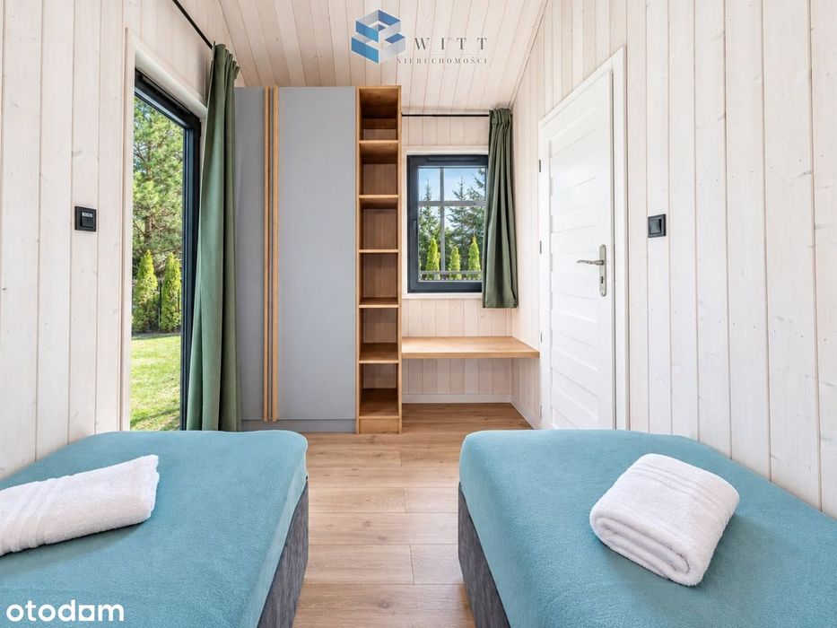Wynki | 3 domki z działką | Sauna |